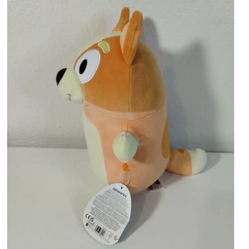 Squishmallows HugMees NWT Bluey Bingo Puppy Dog Stuffed Animal Plush 10
